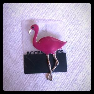 Flamingo pin